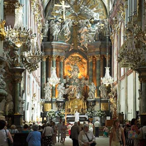 Wnętrze Klasztoru na Jasnej Górze